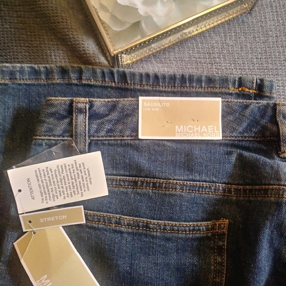 NWT MICHAEL KORS Women Strech jeans Size:12 - Picture 3 of 8